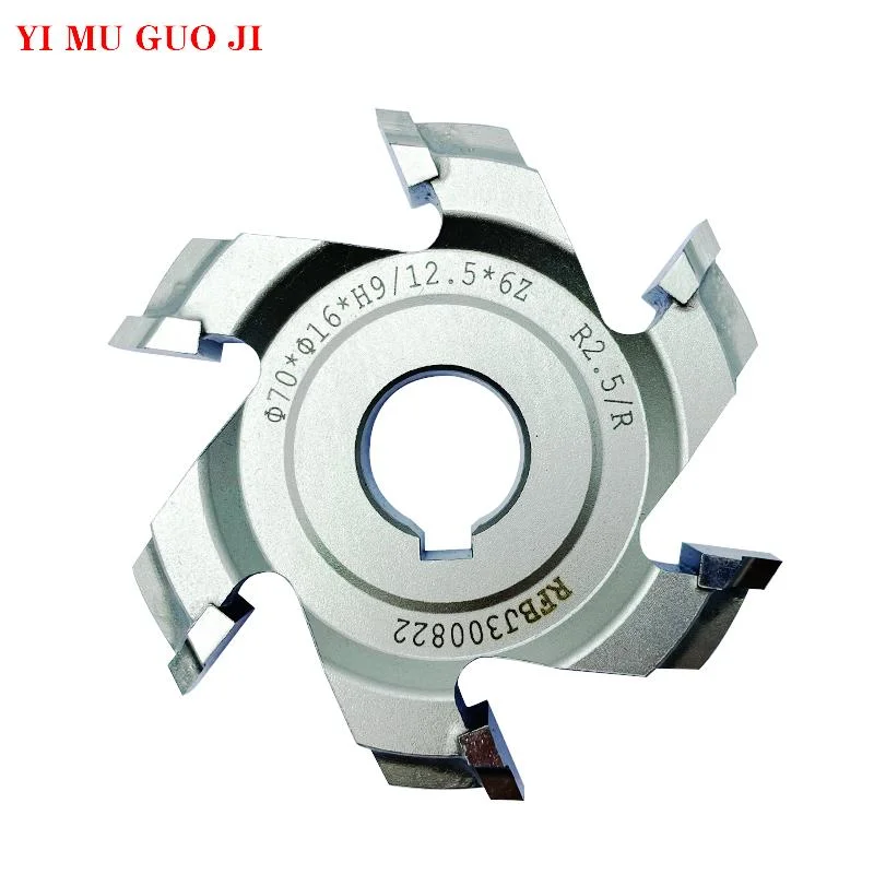 70*16*H9 12.5*6z R2.5r High Wear Resistant Edge Banding Machine Finishing Knife