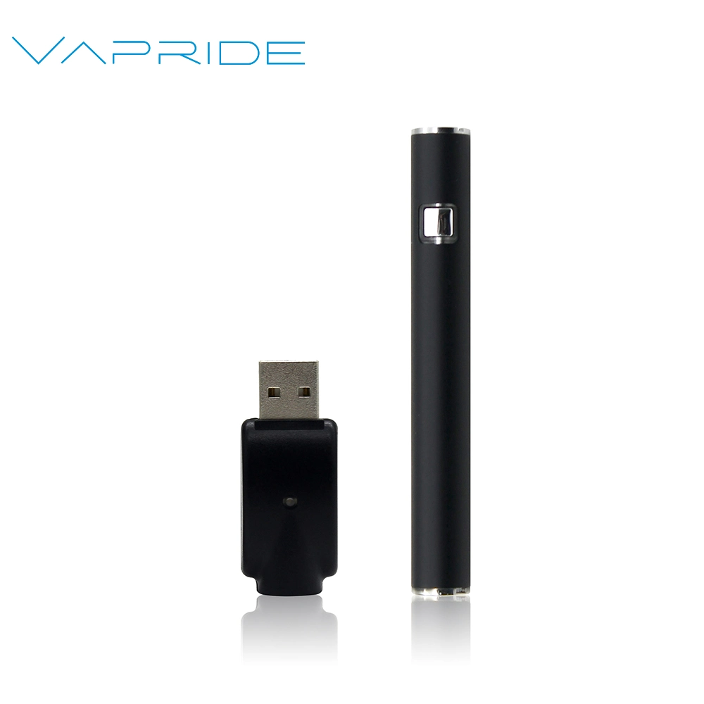 Vapride 510 Pen Battery Square Button Wholesale/Supplier Preheat Vape Pen Battery