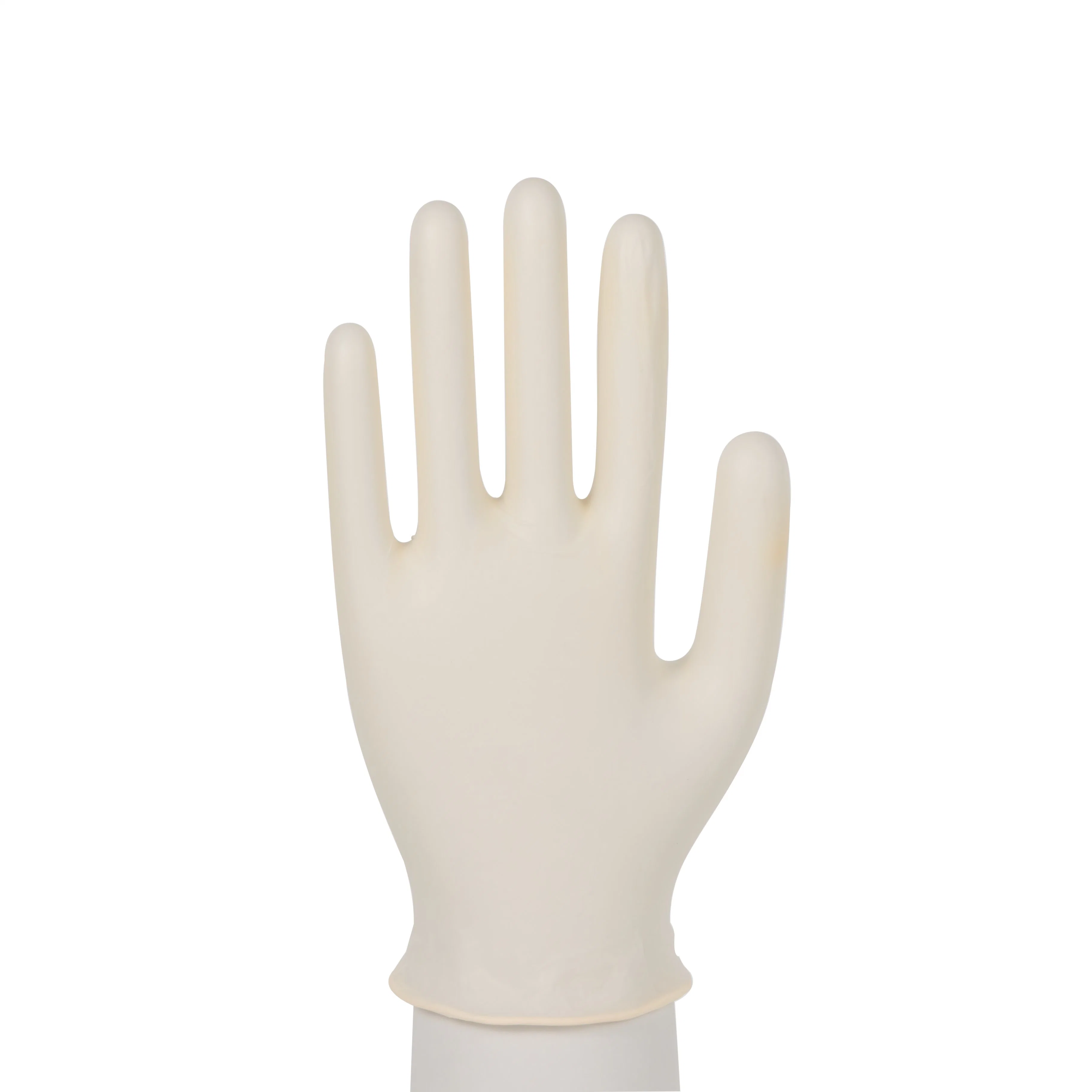 Disposable Medical Examination Beige Nitrile Glove