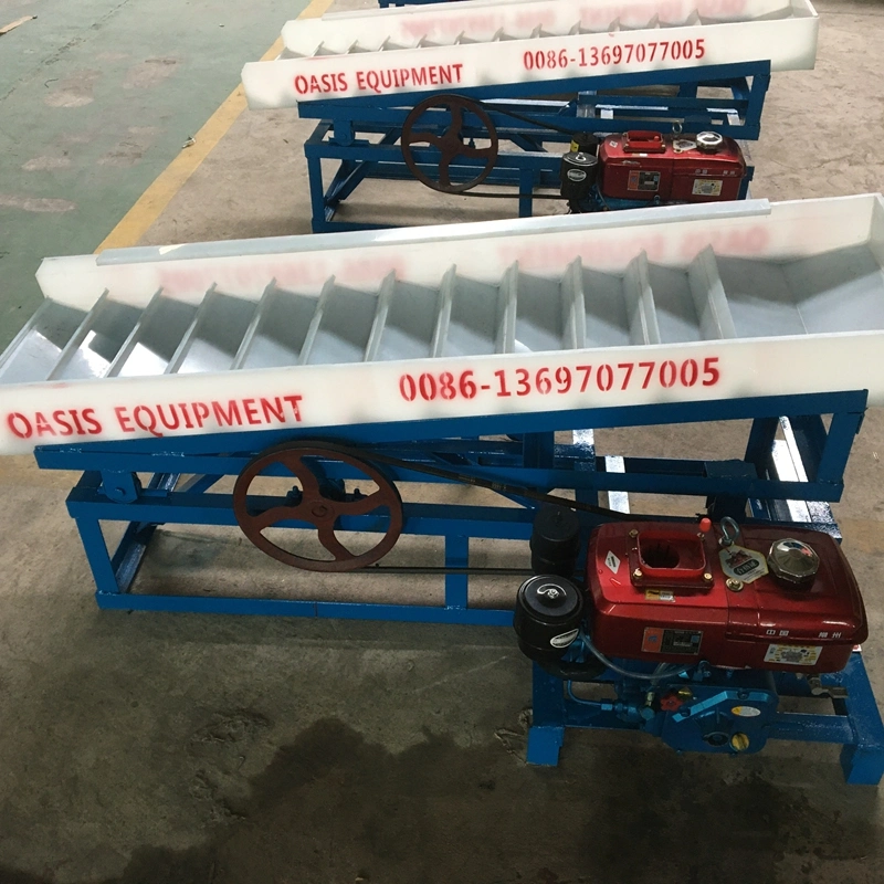 Plastic Gold Panning Chute Shaking Table