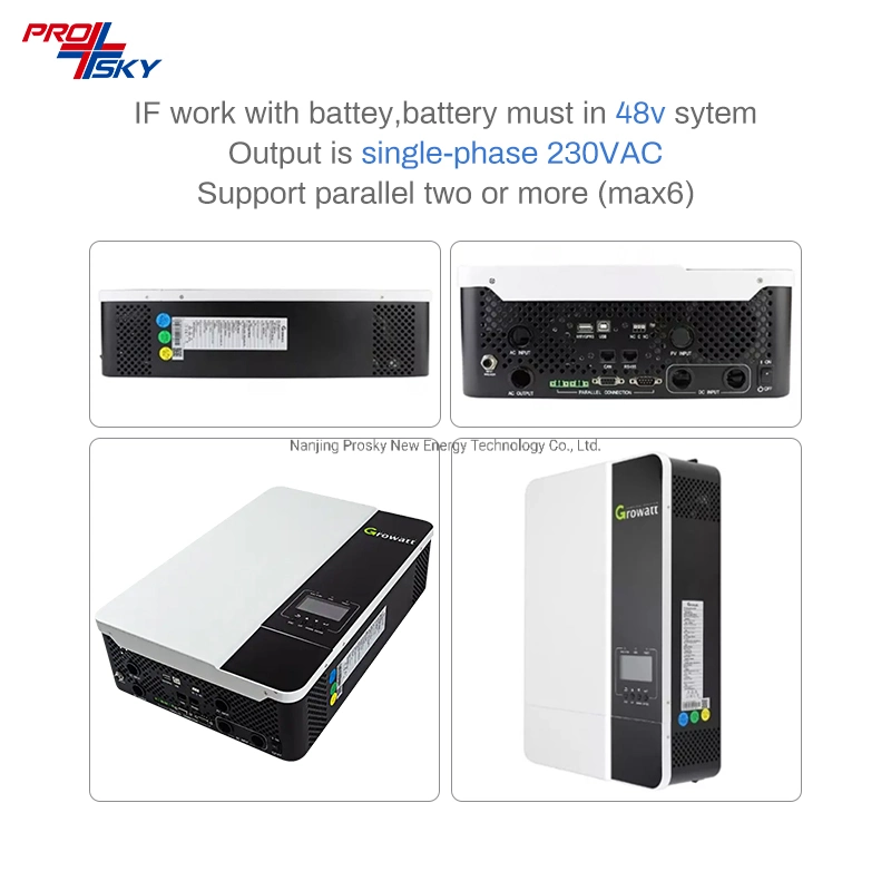 Prosky 150kw 130kw 100 Kw Inverter Price on Grid/off Grid Hybrid Solar Inverter DC to AC Power Inverter 100kw