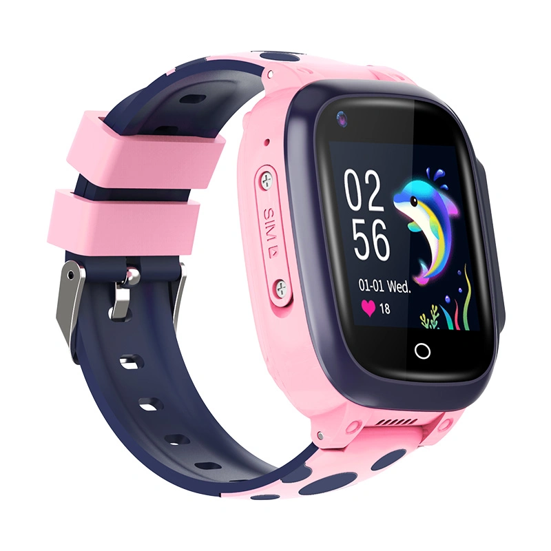 Los niños de 4G de OEM GPS Android Sos Llamada SIM Impermeable IP67 Chico Chica Smartwatch con cámara HD para niños