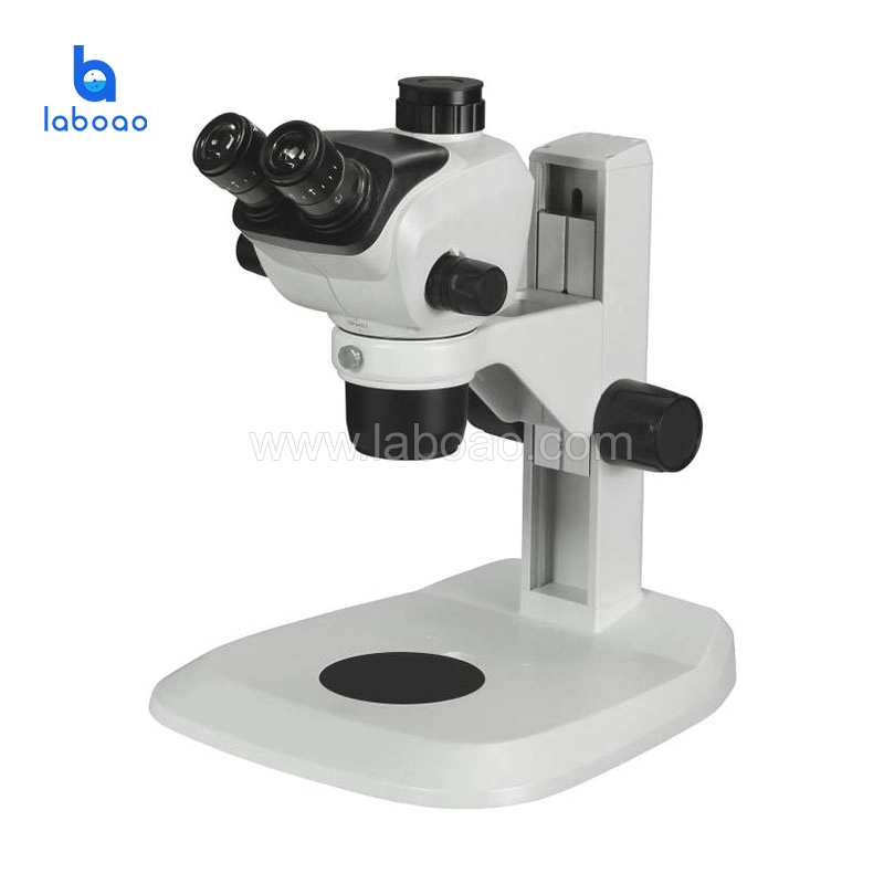 Optical Microscope Lab Stereomicroscope Continuously Zoom Lens