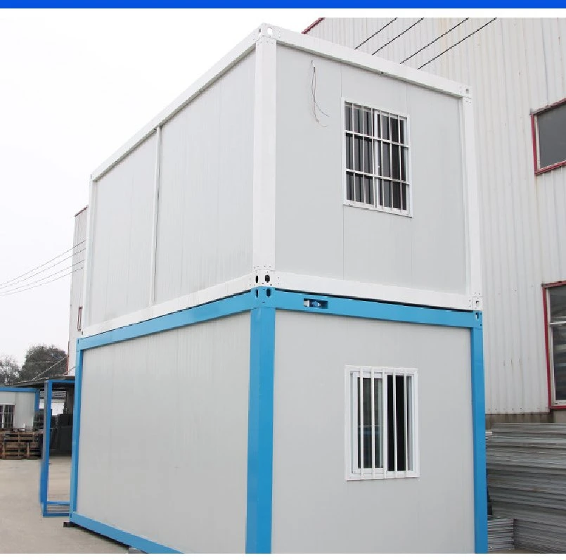 2 Historia de 20 pies de lujo 40ft Oficina Container Contenedor de pequeños prefabricados modulares prefabricados Portablehouses