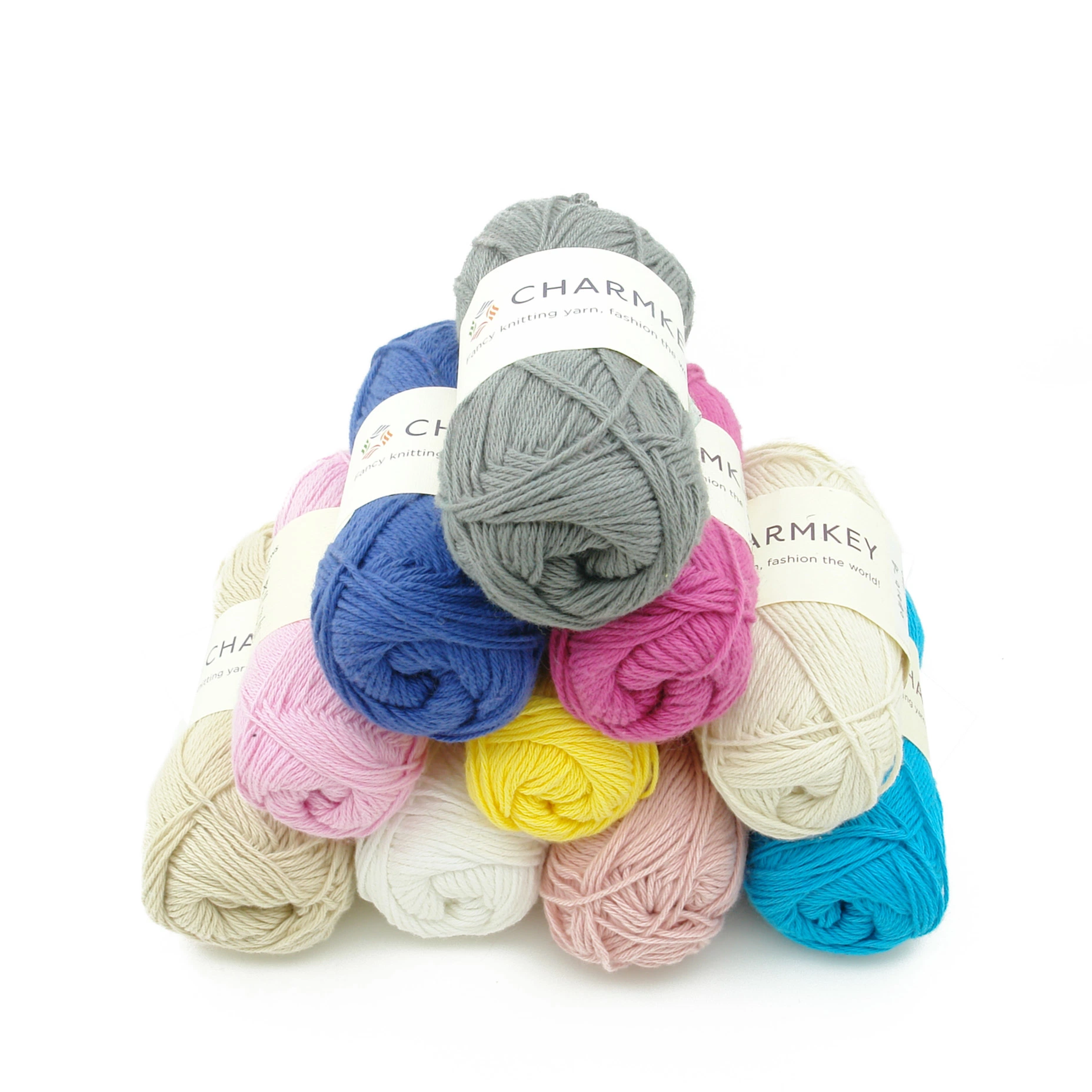 Manufacturer Soft 8ply 100% Cotton Yarn Baby Yarn for Hand Knitting