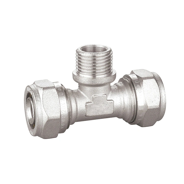 Brass Fittings Forged Compression Fittings Male Threaded Socket/Brass Male/ Female Coupling for PE/Pex/Gas Hose