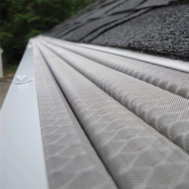 Brilliance propia patente Leaf Guards Gutter/Acero inoxidable malla Gutter Net