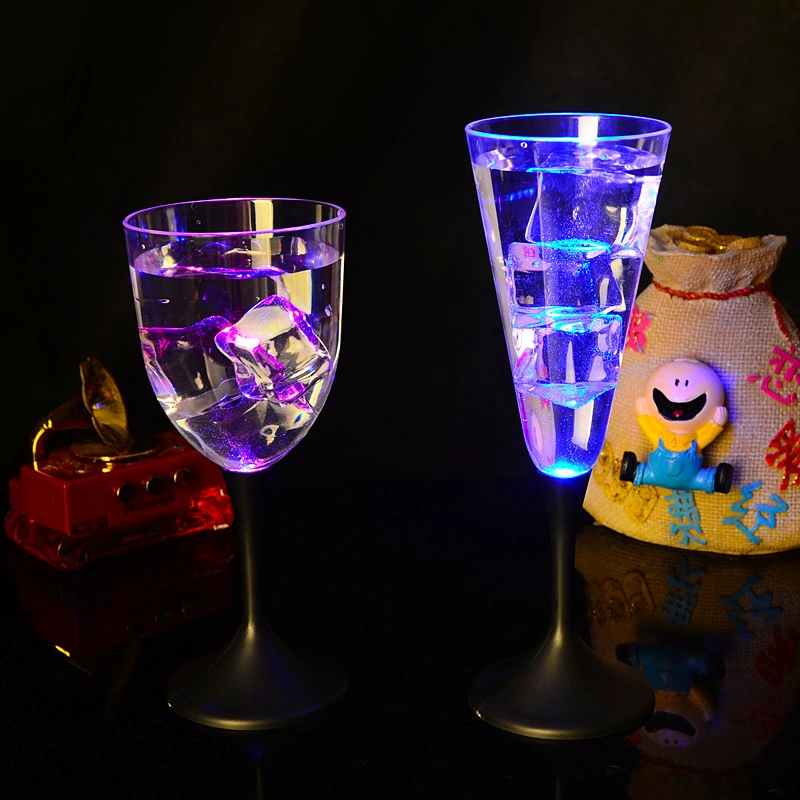 Color Changing Pub Party Flashing Plastic LED Light Party Glasses LED Cups