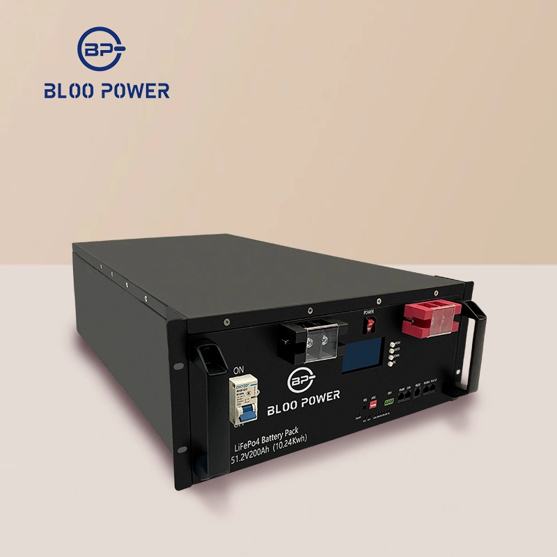 Bloopower12V 12,8 V 24 V 36 V 48 V 60 V 72 V 50 a 100 a 120 ah 150ah 200ah parede usar UPS Solutions aparelho alta densidade de energia Potência