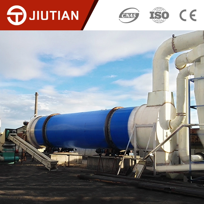 Small Rotary Dryer Drying System for Biomass Sawdust Wood Chip