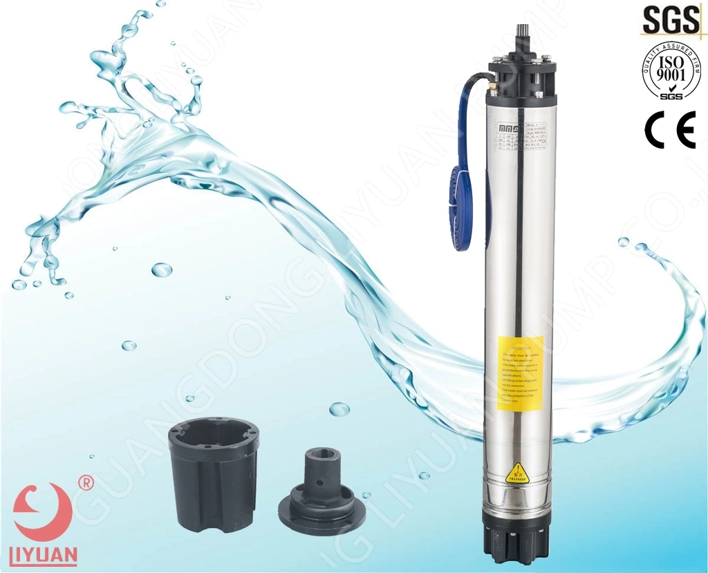 6 Inch Three-Phase 10 HP Li Yuan Electrical 380 V Submersible Pump Motor