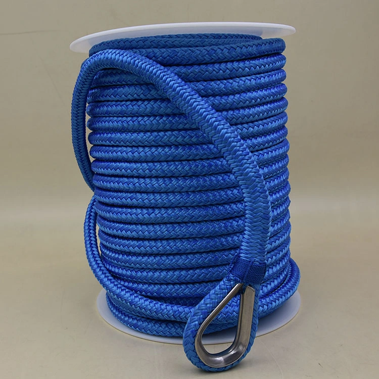 6-20mm PP, poliéster, Nylon Anchor Line Marines Mooring Ropes con bobina, Hank, Budle, Reel