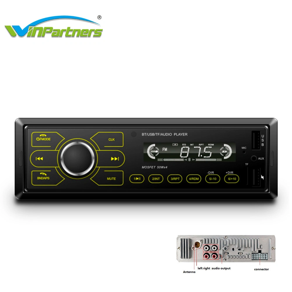 Deckless Car Audio MP3 Player Car Radio with USB/TF Card MP3 Player