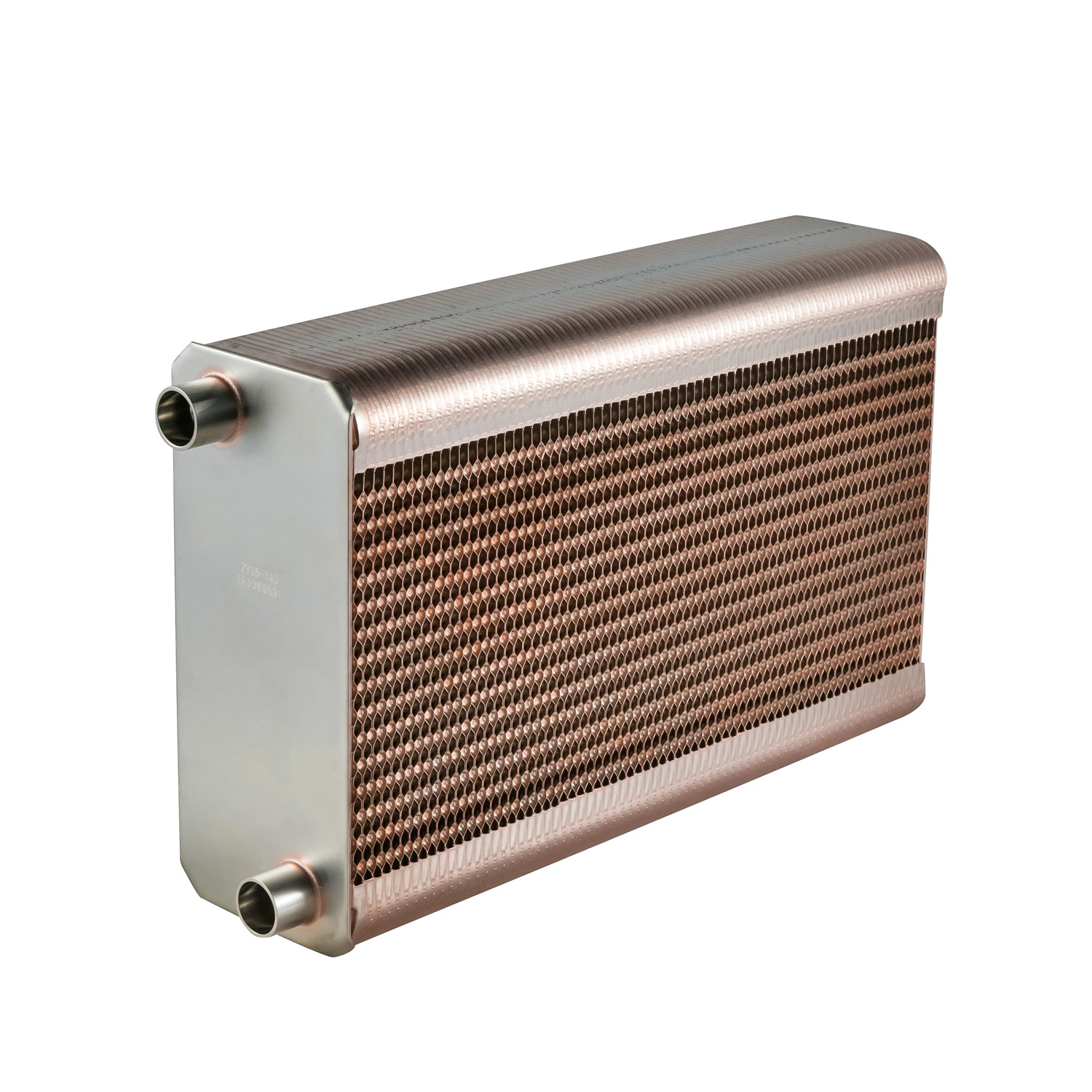 Yojo Refrigerant Water Copper Brazed Heat Exchanger Manufacturer Replacement