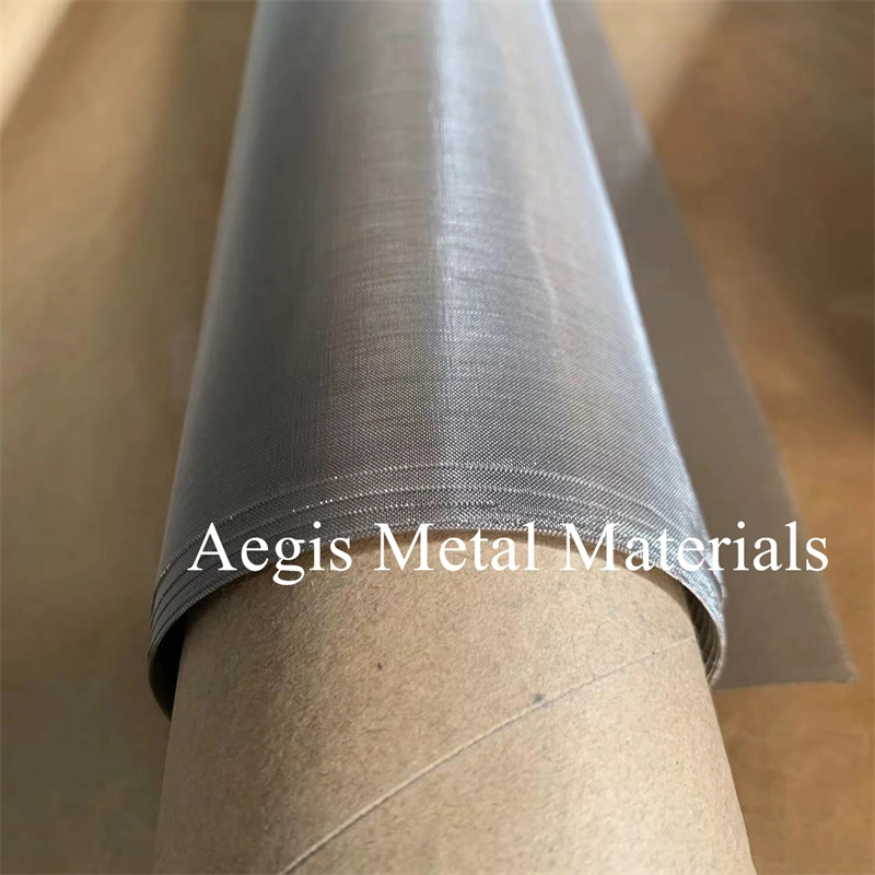 Stainless Steel AISI316 30 60 70 80 100 120 Mesh 2m Width Wire Mesh Screen