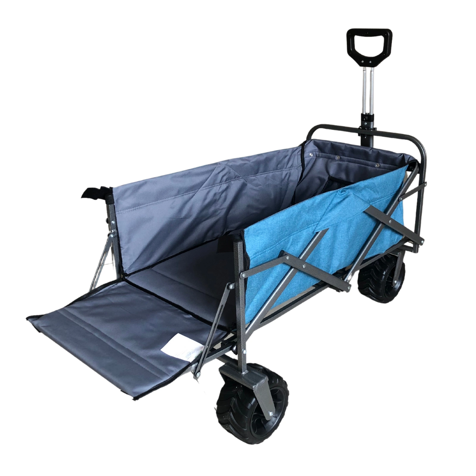 Gt1814 Outdoor Camping Folding Cart Wagon with 4 Wheel for Beach Garden