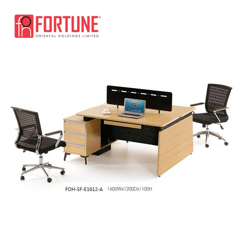 Modern Wood 3 Person Office Workstation/Office Furniture Modular (FOH-SF-E1614)