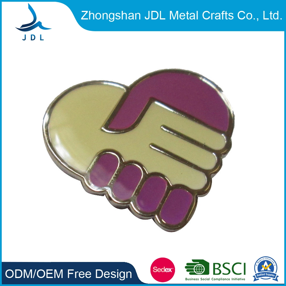 Factory Metal Printing Logo Design Bee Wholesale Clip Coin Chain Cartoon Design Enamel Lapel Pin (439)