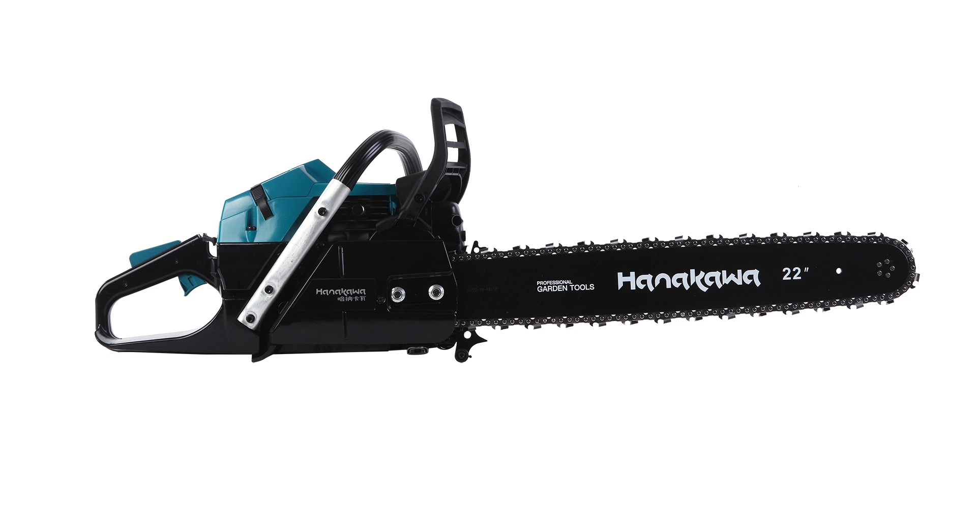 Hanakawa H865 (365) 65.1cc Gas Chainsaws 2-Cycle Gasoline Powered Chain Saws Handheld Cordless Petrol Chainsaws 22 Inches Guide Board Power Chain Saws for Trees