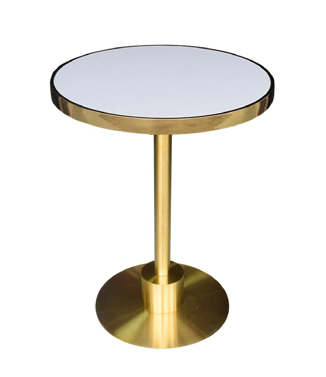 Metal Dining Stainless Steel Furniture Legs Modern Luxury Round Gold Table Base