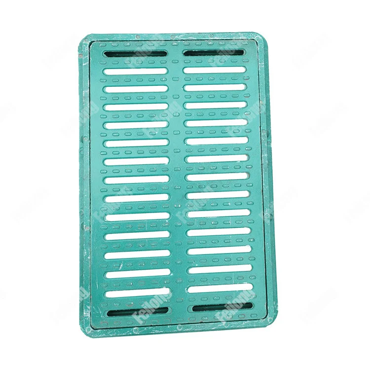 Rain Water Pool Gully Grid Drain Cover Plastic Grating FRP Road Plastic Manhole Cover