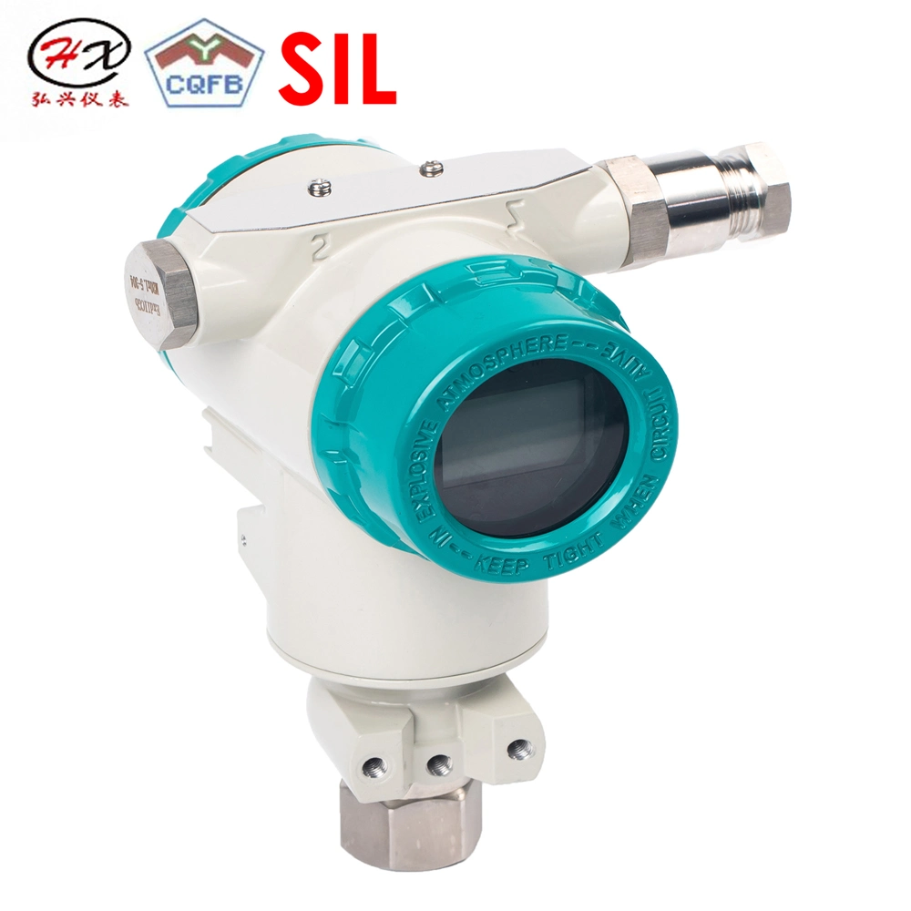 -0.1-100MPa 4-20mA Explosion Case Oil Level Gas Pressure Sensor with LCD Display