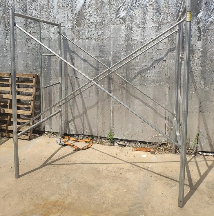 H Frame Steel Scaffold Set for Outdoor Painting