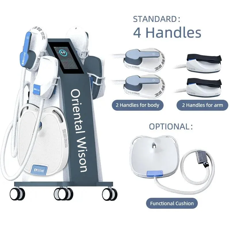 2023 Newest Non-Invasive High Frequency Electro Muscle Magnetic EMS Body Slimming Machine