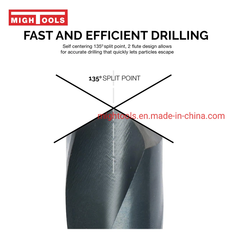 Cutting Tool 1/2" Shank Sliver& Deming Drills