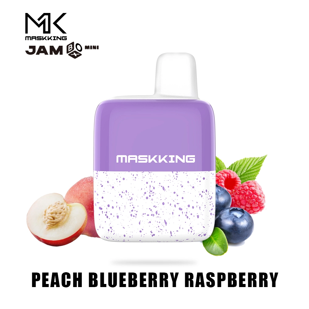 Maskking Jam Box Mini 600 Puffs Wholesale/Supplier Disposable/Chargeable Vape Pod 2ml Juice E Cigarette