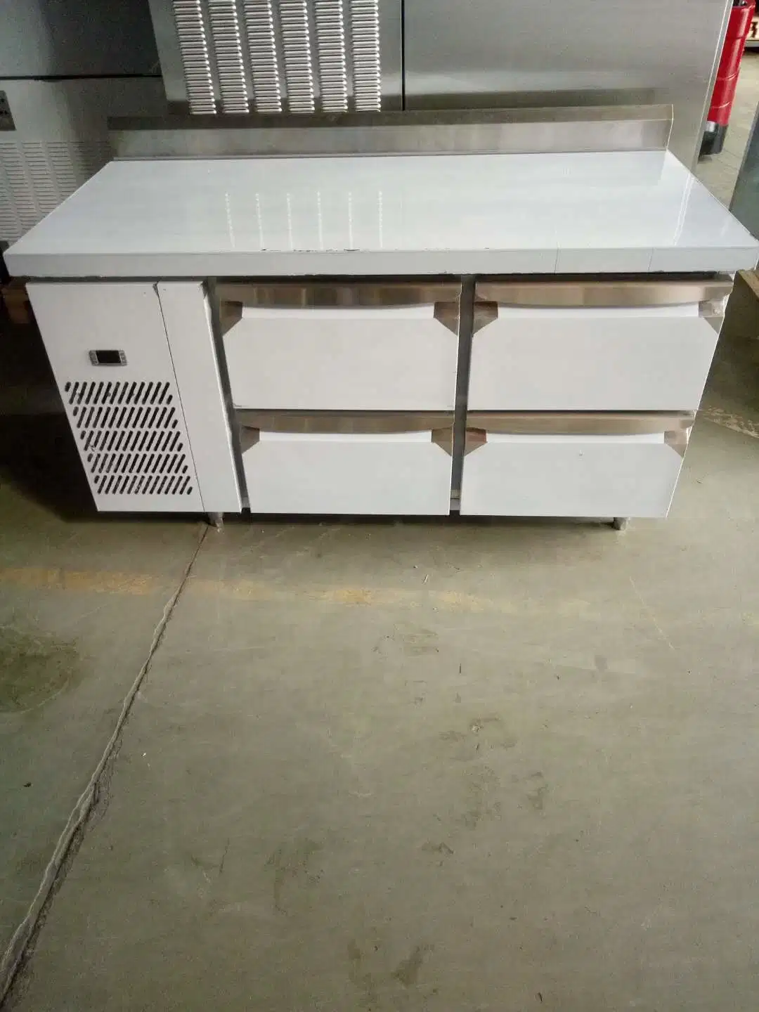 Enfriadores de contador de 4 cajones congelador y refrigerador con junta Magettic reemplazables