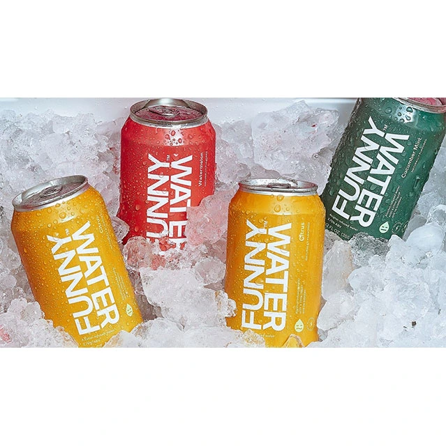 Customized Sparking Water Refreshing Lemon Watermelon Carbonated Drinks Healthy Soda Drink Manufacturer