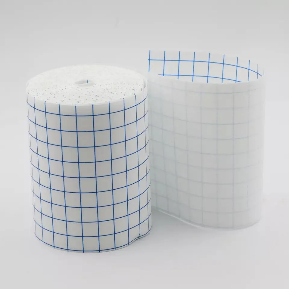 Rolo de proteção adesivo transparente PU à prova de água para uso médico descartável