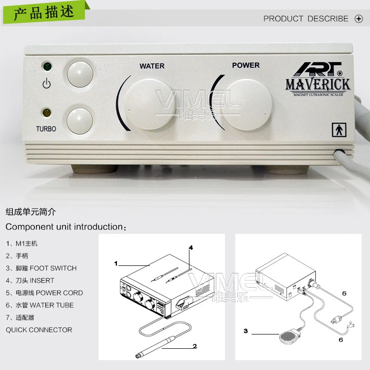 Bonart Art-M1 Dental Scaler Dental Magnetostrictive Scaler