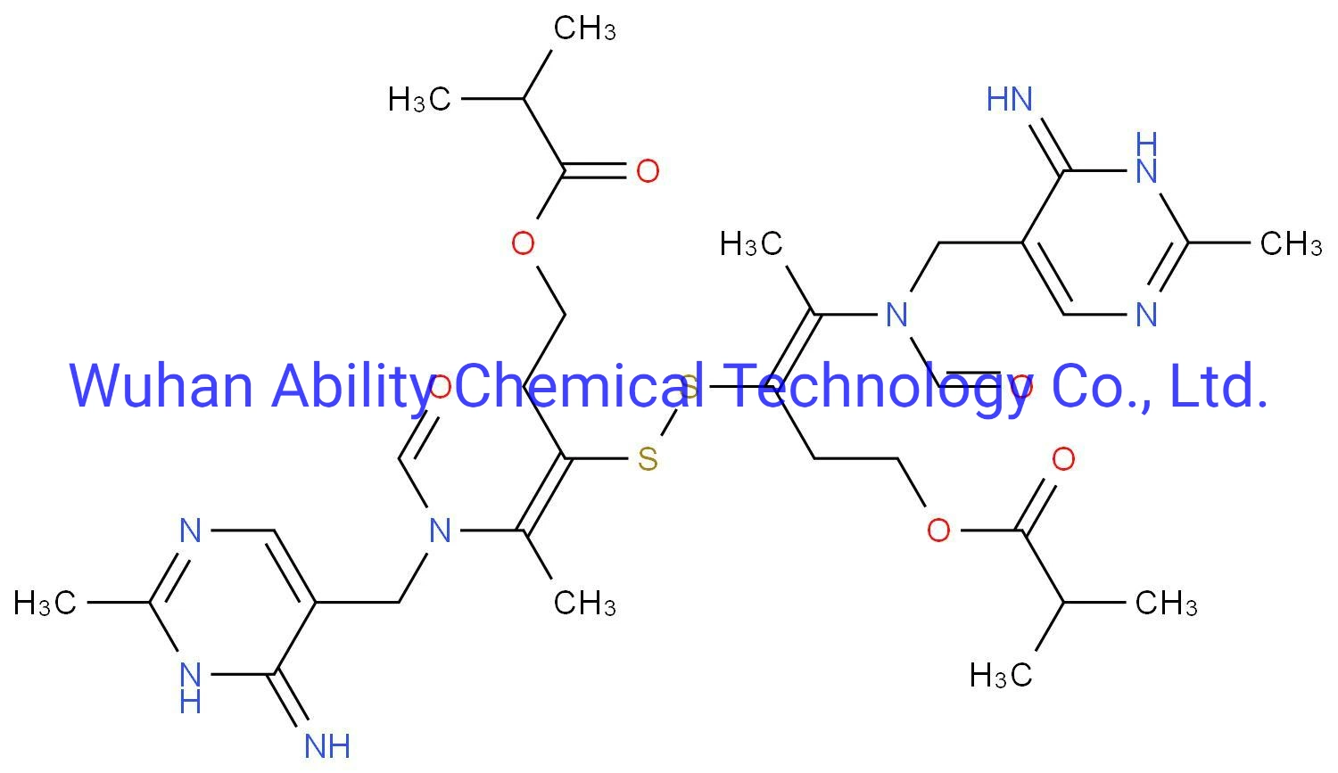 Pó Nootropic Bisibutiamine / Sulbutiamine para a saúde do cérebro Bisibutiamine Sulbutiamine CAS 3286-46-2 Nootropic Supplyment para a saúde do Cérebro