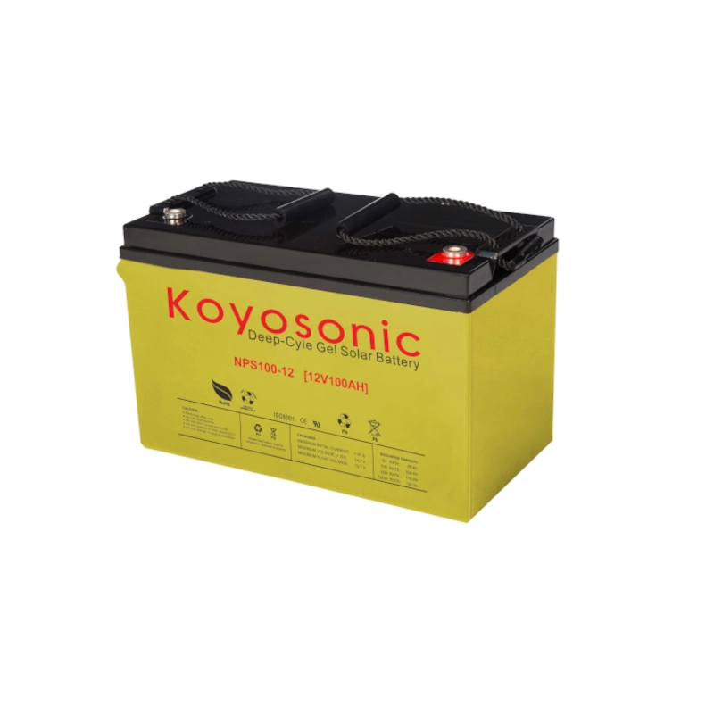 Koyosonic 12V 200Ah Tiefzyklus-Batterie Solarpanel Batteriestrom Speicher Neue Energie Solarzelle