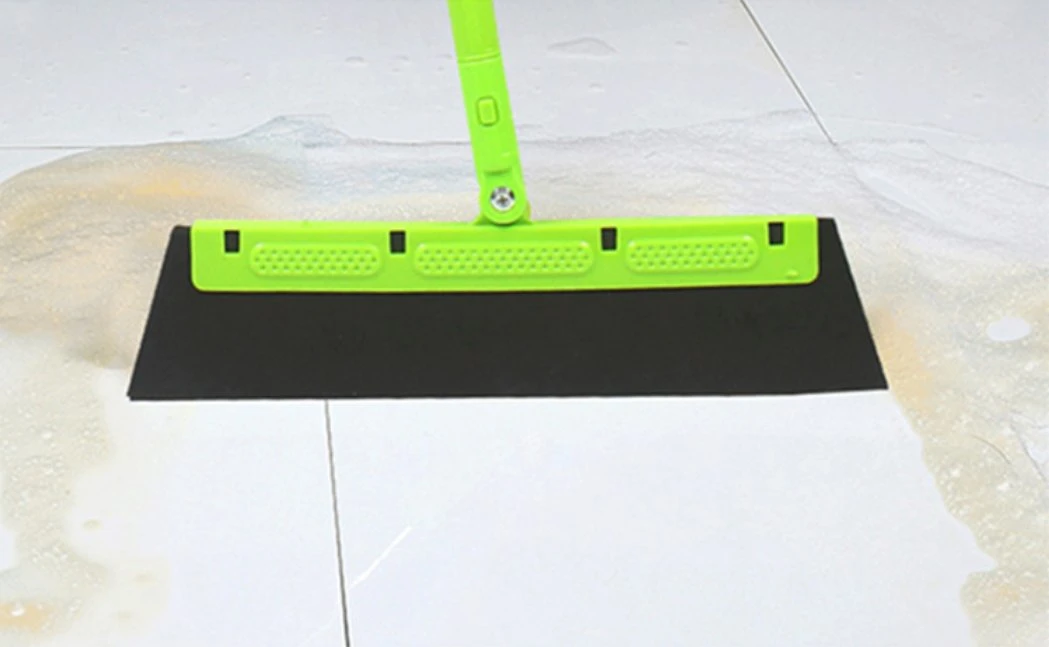 Multi-Functional Floor Scraping Mop Retractable Dust Free Scraper Sweeping Bathroom Toilet Wiper Removable Window Scraper