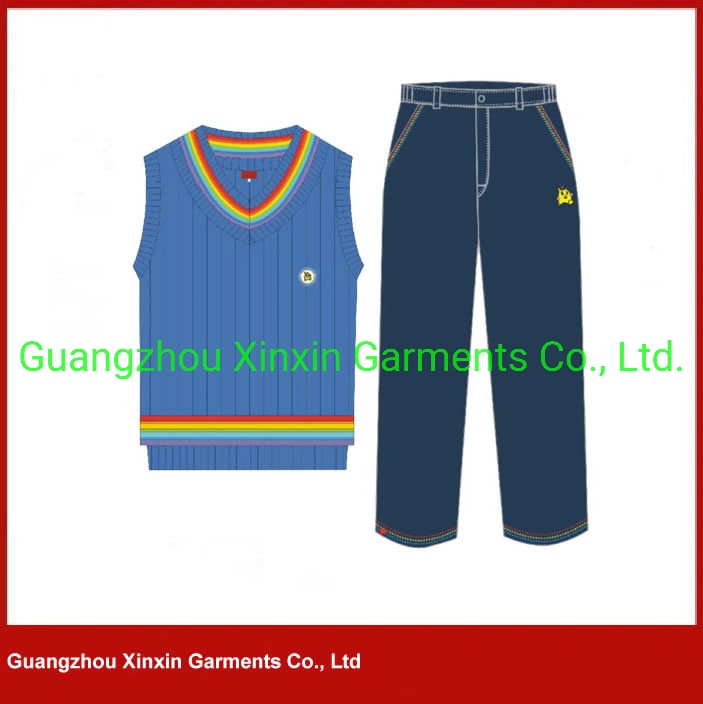 Customized Cheap School Sweater Boys Grils Student Sweater for School Wear (U09)