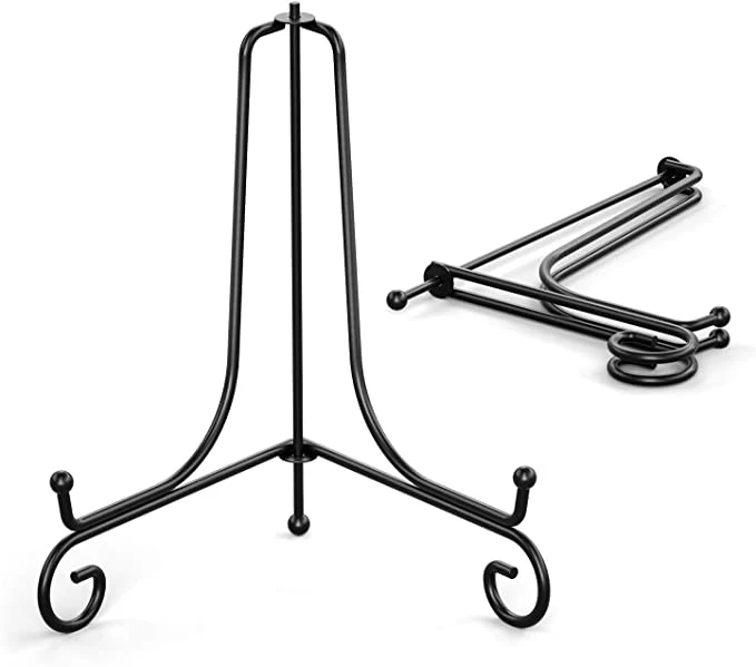 Plate Stands for Display Metal Plate Holder Display Stand