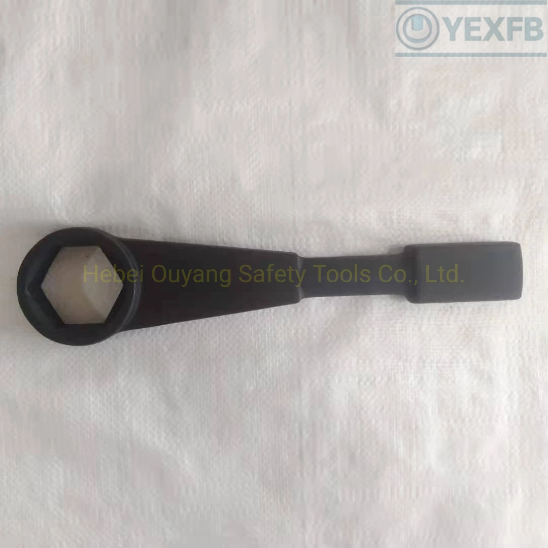 40cr-V Steel Straight Striking/Slugging Box/Ring/Hammer Spanner/Wrench, 1-3/4"