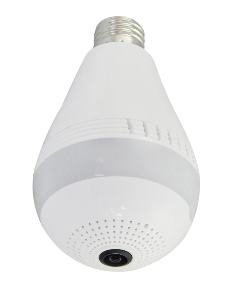 مصباح الإضاءة بزاوية 360 درجة لنظام الأمان المنزلي WiFi Camera Fisheye الكاميرا