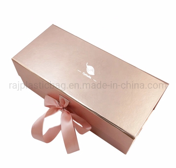 Manufacturer Supplier Custom Foldable Magnet Corrugated Packaging Watch Perfume Flower Cake Jewelry Wine Shoes Cardboard Packing Gift Folding Magnetic Box