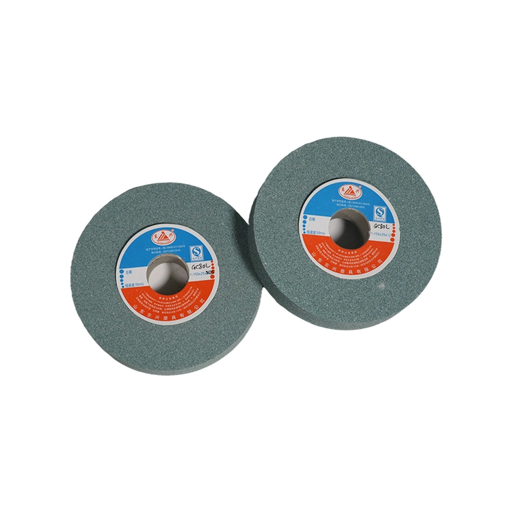 Abrasive Grinding and Cutting Wheels and Tan Brown Surface Treatment Small Green Flat Abrsive Grinding Wheel Ceramic Customized