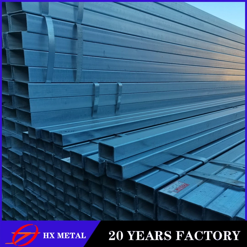 Q195 Q235 Carbon Steel Square Welded Hot DIP Galvanized Steel Pipe for Fence