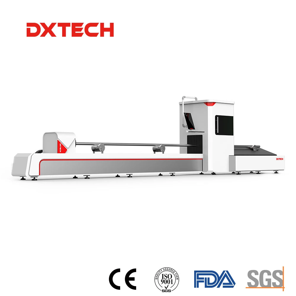 Carregamento automático e sistema de descarga do CNC de Corte a Laser Rycus Ipg Laser máquina de corte para o tubo de metal e Tubo