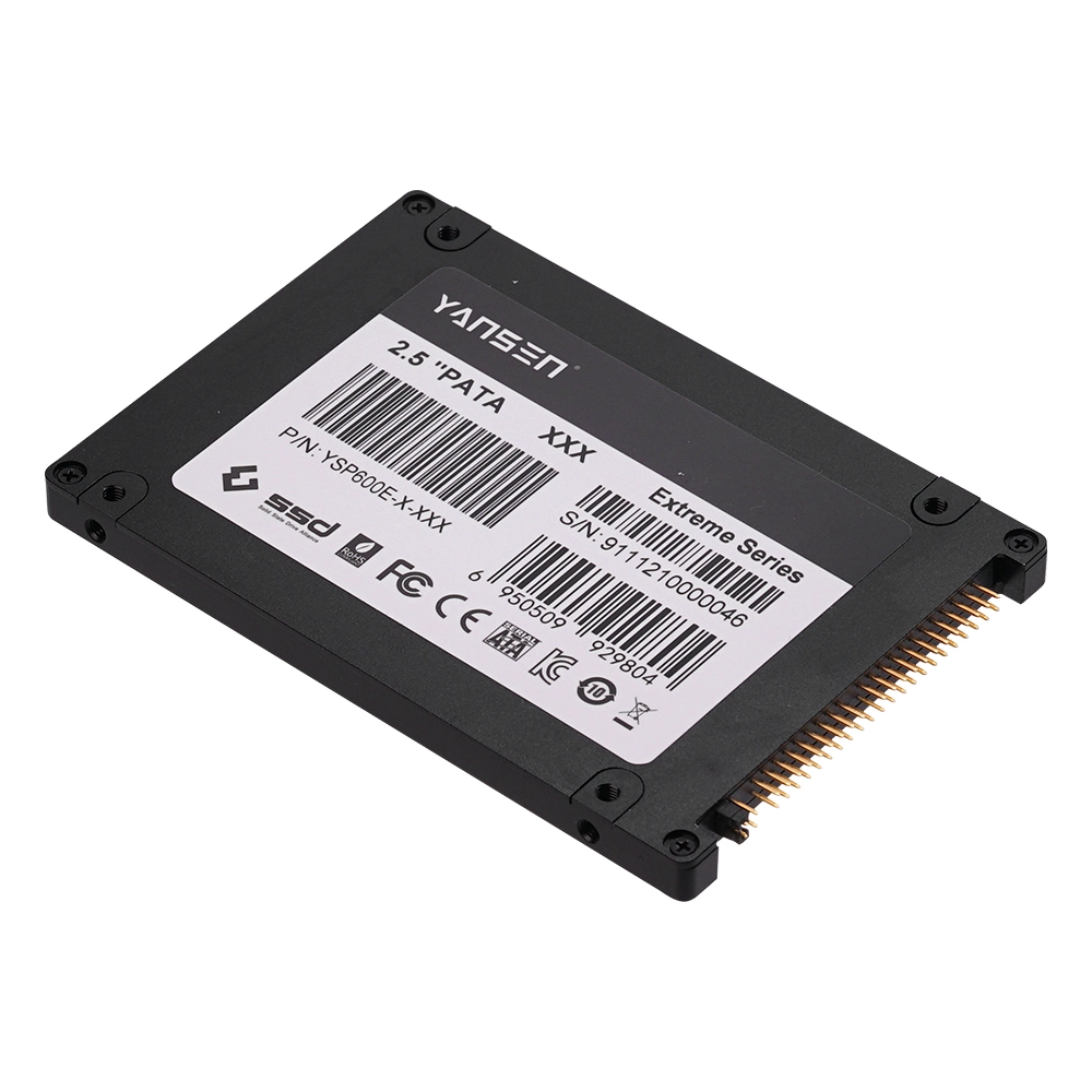 Yansen nuevo disco original de la temperatura amplia SSD de 2.5 PATA 16GB Disco duro unidad SSD para equipo industrial