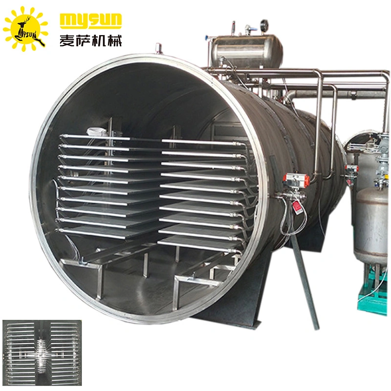 High Quality Food Processing Machinery Vacuum Freeze-Drying Equipment for Fruit/Meat/Seafood