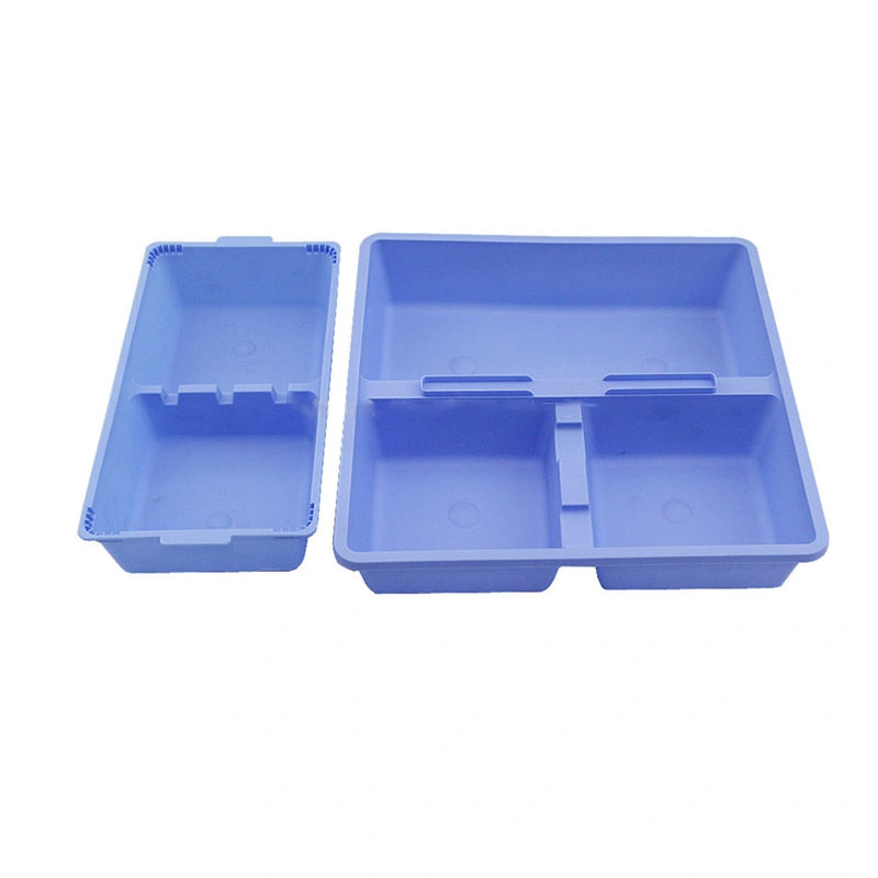 Guidewire Trays Hospital Use Disposable Medical Supplies Plastic Blue Medical Tray Surgery Consumables Kidney Dish Kidney Basin