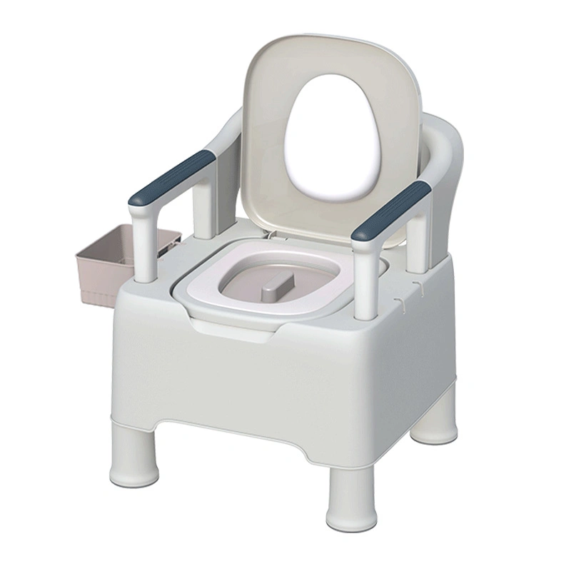 Hot Sale Portable Plastic Moving Toilet Old People and Pregnant Women Indoor Toilet