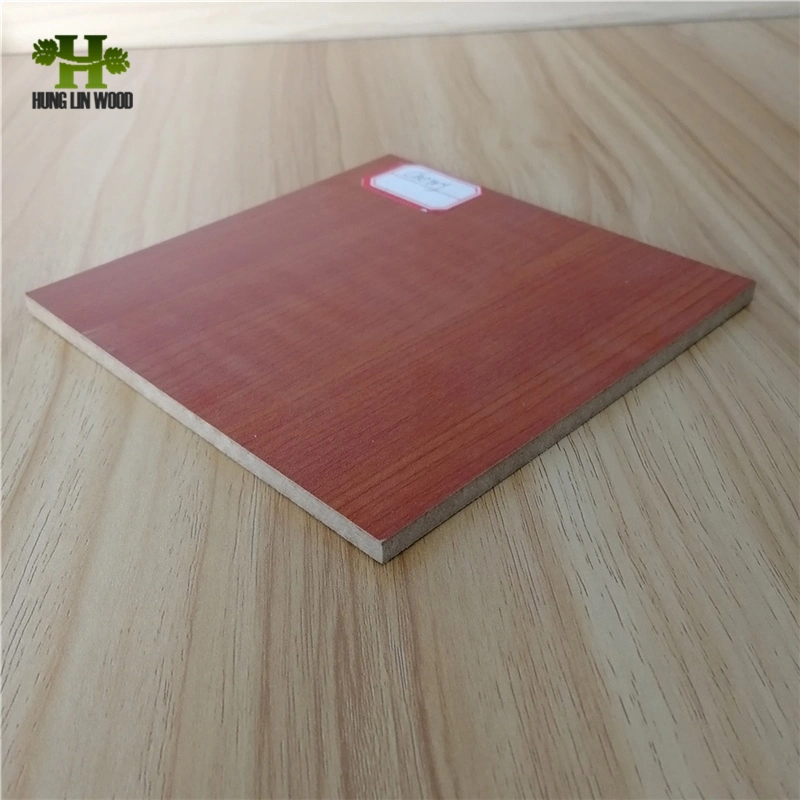 Furniture Grade Natural Veneer/Melamine Laminated HDF/MDF Boards